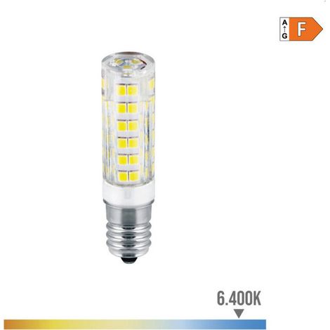 Ampoule Led Tubulaire E14 4.5w 450lm 6400k Lumière Froide ø1.6x6.6cm