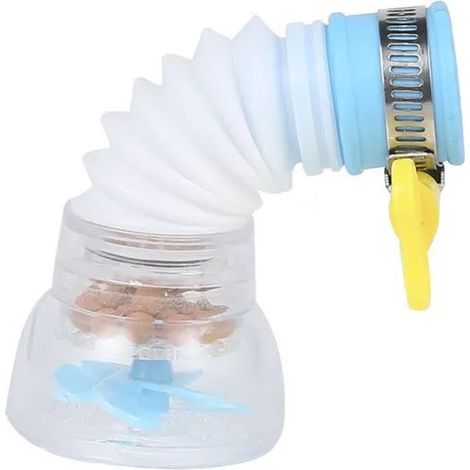 Amplificateur de robinet rotatif à 360° pour douche, cuisine et purificateurs d'eau - Buse de robinet, accessoires de cuisine - (1/3)