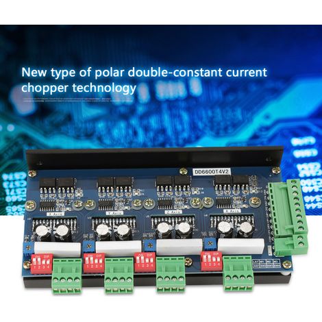 Carte de commande TB6600 4A pour moteur pas à pas biphasé 4 axes CNC (1/5)