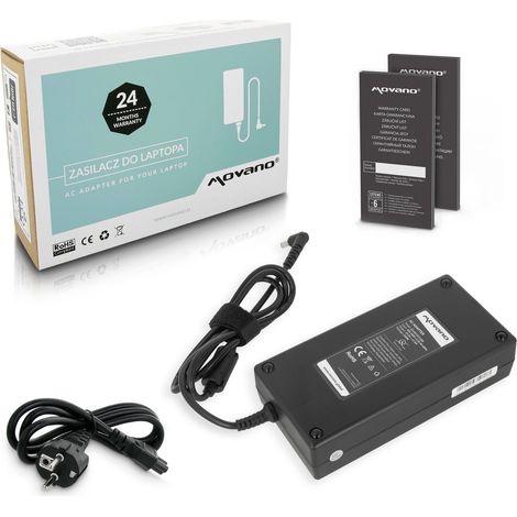 Cargador para Asus 19,5 V 11,8 A 230 W, conector de 6,0 x 3,7 mm