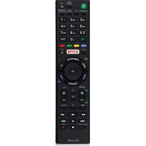 Telecomando TV compatibile con Sony RM-L1275, senza configurazione (1/5)