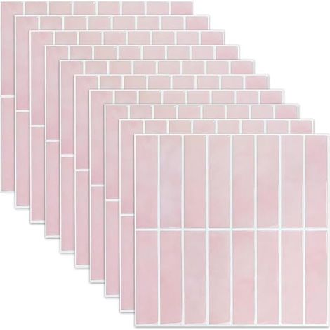 Tile Stickers, Self Adhesive Wall Tiles, Vinyl Wall Tiles, Self Adhesive Tiles, Peel and Stick Kitchen Tiles (1/5)