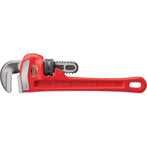 RIDGID 31005 Giratubi dritti per impieghi pesanti da 20 cm, chiave per idraulica da 20 cm