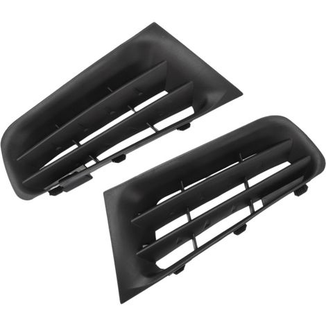 2 grilles noires, droite et gauche, référence 7701474478, pour Megane 2 Phase II (1/3)