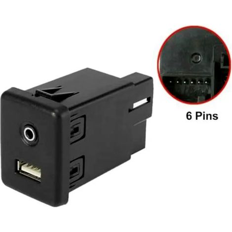 USB- und AUX-Anschlussschalter für Opel Insignia A Astra K Mk7 2016 2017 13599456 22875063 39087529 (1/5)