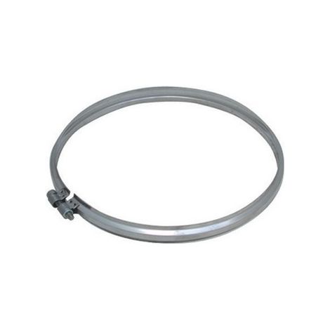 Fascetta bloccaggio canna fumaria acciaio inox camini d 100 mm