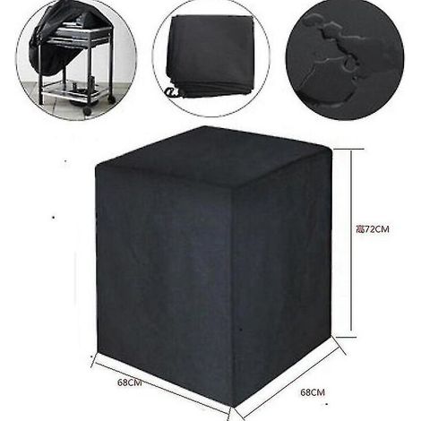 ZVD Housse de protection carrée pour barbecue (1/3)