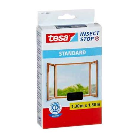 ZANZARIERA PER FINESTRE ATTACCA & STACCA 'INSECT STOP 'TESA 1,3 x 1,5 mt - Col. Bianco - TESA