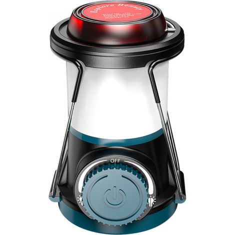 Lampe de Camping LED Rechargeable USB, Lumière de Tente Portable avec Variation Continue et Aimant pour Urgences Extérieures (1/5)