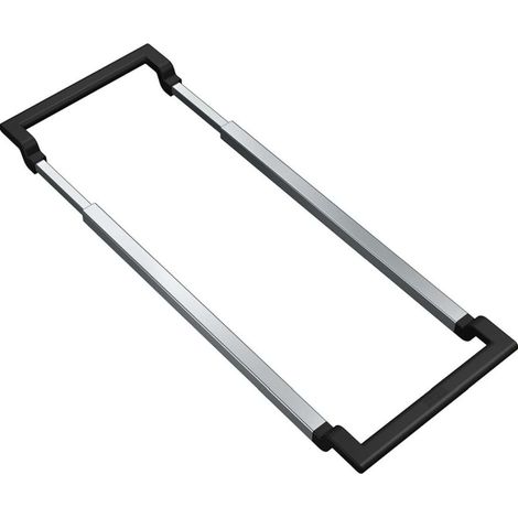 Franke Accesorios - Soporte telescópico ALL-IN , plástico negro/acero inoxidable 133.0655.059