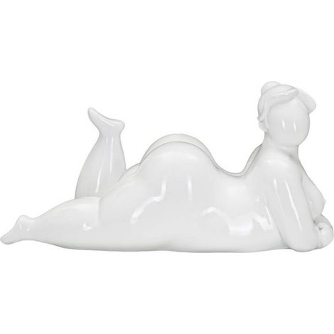 Statua raffiguarnte donna 32x12,5x16cm DONNINA YOGA RELAX (1/5)