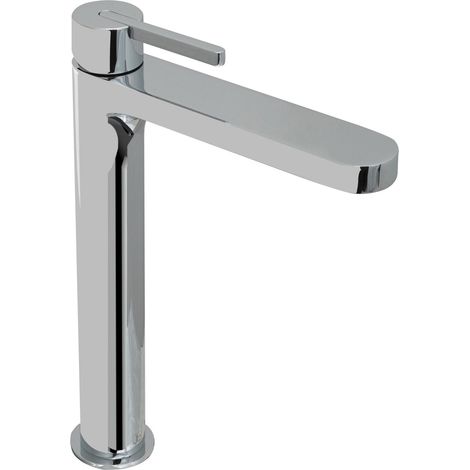 JTP Kio Single Lever Tall Basin Mixer Tap Deck Mounted - Chrome (1/2)