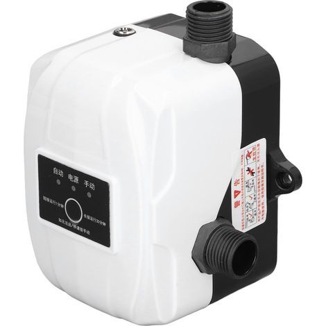 Automatische, wasserdichte und geräuscharme Druckerhöhungspumpe 150 W 24 V, 20 m Förderhöhe, für Duscharmaturen, 100-240 V, DN15 EU-Stecker. (1/5)