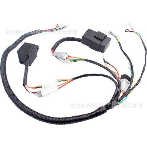 Applicable to Yamaha PW50, PW 50, Peewee 50 1983-2006 full vehicle wiring harness ignition unit (1/5)