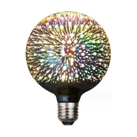 royaluxe-Ampoule LED E27 Décoration 3D (G125) Aspect Feux d'Artifice-7W - RWAmpoule LED E27