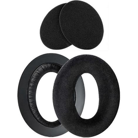 Atmungsaktive Flanell-Ohrpolster für Sennheiser HD600 HD650 Kopfhörer, komfortable Ersatzbezüge. (1/4)