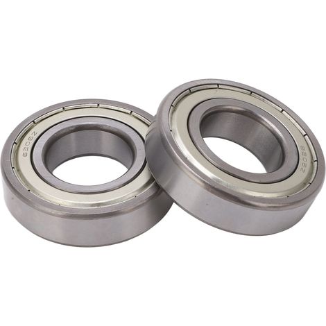 2 roulements à billes à gorge profonde de qualité moteur 6206RS avec joint en caoutchouc (1/5)