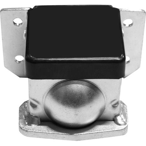 Base de fixation sur attelage pour porte-vélos Eufab BIKE FOUR – Charge maximale 60kg – Compatible avec 2 vélos – Sécurité renforcée