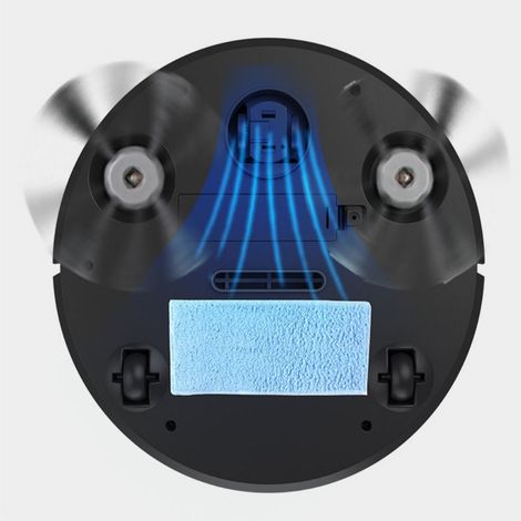 Robot aspirateur intelligent pour la maison, aspiration et ramassage automatiques, trois en un