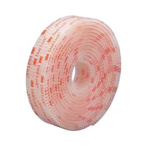 3M Dual Lock Nastro a strappo da incollare (L x L) 2.5 m x 25 mm Trasparente 1 pz. (1/2)