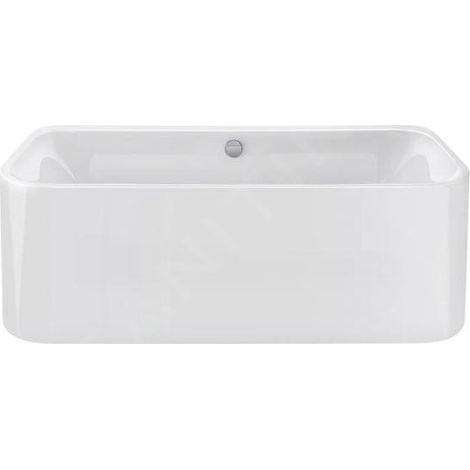 Baignoire en pose libre Duravit Happy D.2 Plus, 2 pentes de dos, (1/5)