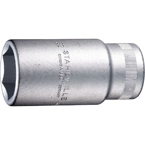 STAHLWILLE Douille 6 pans extra longue, 3/4 pouce 34 mm (1/4)