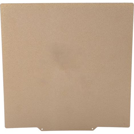 Flexible Stahl-Bauplatte mit mattierter PEI-Beschichtung und Magnetfuß, 50–70 °C, für 3D-Drucker, Format 310 x 310 mm (1/5)