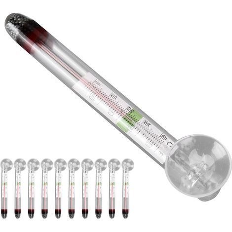 Thermomètre d'aquarium pour poissons tropicaux, aquarium d'élevage de poissons, instrument de mesure de la température de l'eau (1/5)