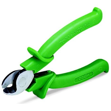 Wago 206-118 alicate cortante verde capacidad 35 mm² (1/3)