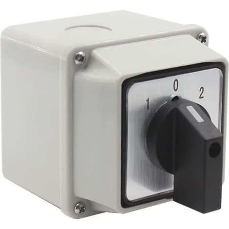 LW26-20/2 Universal source inverter with mounting box - 380 V, 20 A - Universal rotary cam selector (1/4)
