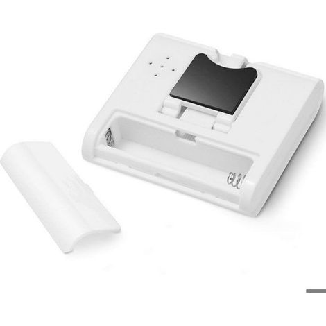 Minuterie Cuisine - LCD Numérique - Compte À Rebours Jusqu'à 99 Min 59 S - Blanc - Fixation Magnétique Et Support - 1 Pièce (1/4)