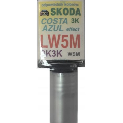 Retoque de pintura para coches Seat LW5M 3K3K Costa Azul PARA ARAÑAZOS 10 ML ARA (1/5)