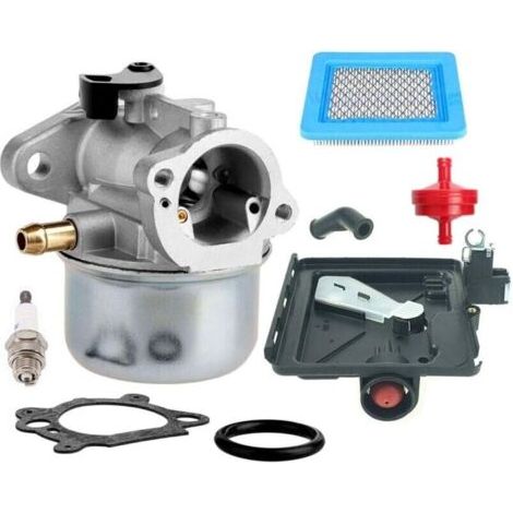 Carburateur pour tondeuse gazon 799868 - Base de nettoyage de filtre air pour 498170 799872 694202, pices de moteur (1/4)