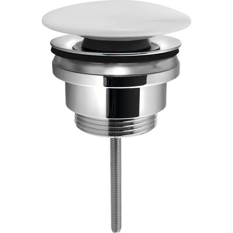 Sapho - Desagüe de lavabo, Click Clack, blanco CV1110C (1/4)