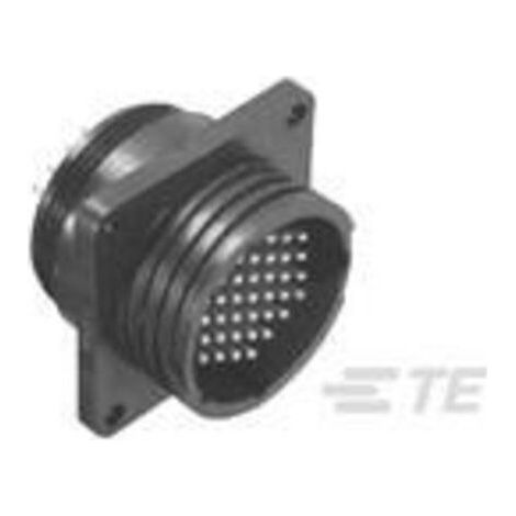 TE Connectivity 1-207303-5 Cosse cylindrique mâle embase mâle, contacts droits Nombre total de pôles (1/2)