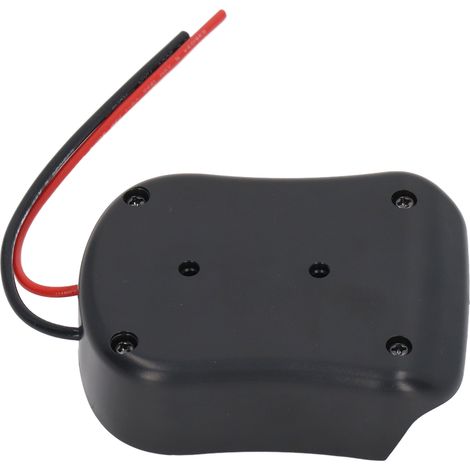 12AWG Batteriekonverter-Adapter, Stromanschluss mit Schalter und Sicherung, für 18V 14,4V Lithium-Ionen-Batterien, Dock-Kit. (1/5)
