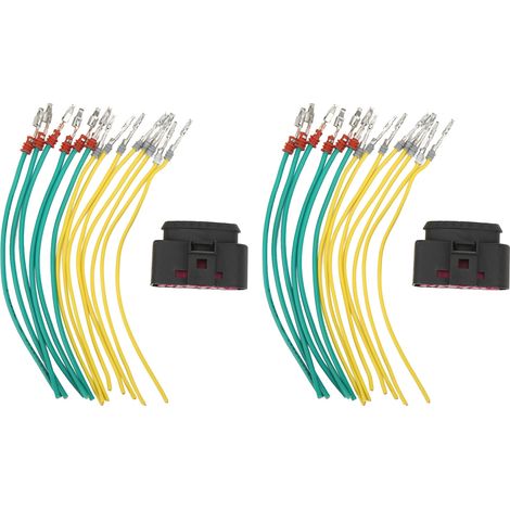Conector de faros delanteros de 8 cables para Mercedes-Benz GL Clase E C 350 450 500 550 GL63 AMG Xenon Halógeno 2013-2017 (1/5)