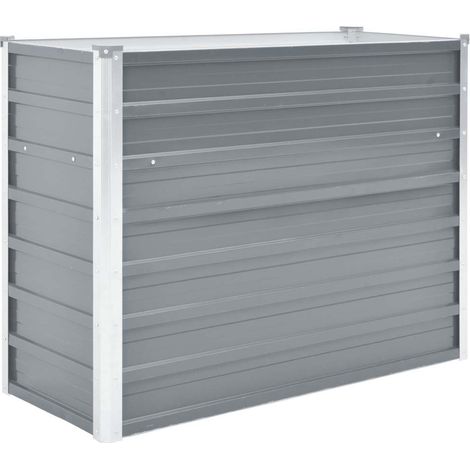 Maison Exclusive - Garten-Hochbeet Verzinkter Stahl 100x40x77 cm (1/5)