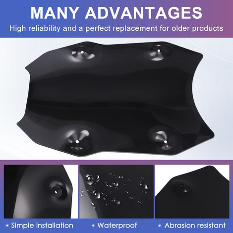 Accessoires pour quad électrique 47/49 cm³ (VTT, karting, moto à quatre roues) : levier de direction avant M8, tête fisheye - Modèle 428 (1/5)