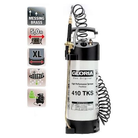 Gloria Haus und Garten 000416.0000 410 TKS Profiline Drucksprüher 10 l (1/6)