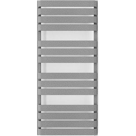 Scaldasalviette Acqua Calda Grigio alto 655mm e largo 500mm - 325 Watt - WAR655/500TSXSPP