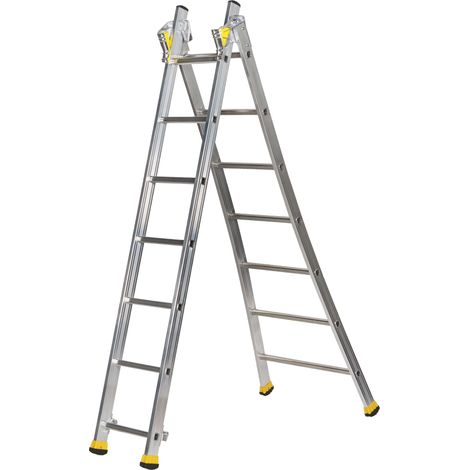Échelle transformable 2 plans T2 2x8 bx - DUARIB - 610208
