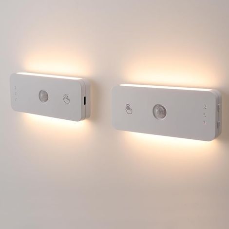 Veilleuse LED Détecteur de Mouvement, Rechargeable 1100mAh (1/5)