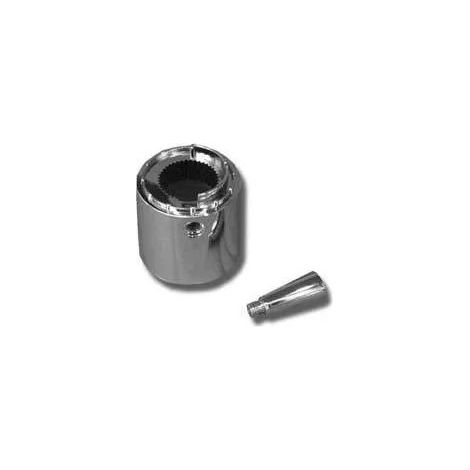 Poignée d'ouverture d'eau thermostatique – Compatible cartouche Novellini – Pour salles de bain – Référence MANTEROPY-K