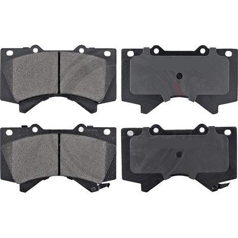KIT PASTIGLIE FRENO ANTERIORI compatibile con TOYOTA TUNDRA PICK-UP (K5,K6) / PASTIGLIE FRENANTI AUTO OEM P 83 107, / SOSTITUZIONE DIRETTA / BASSA POLVERE / SILENZIOSO