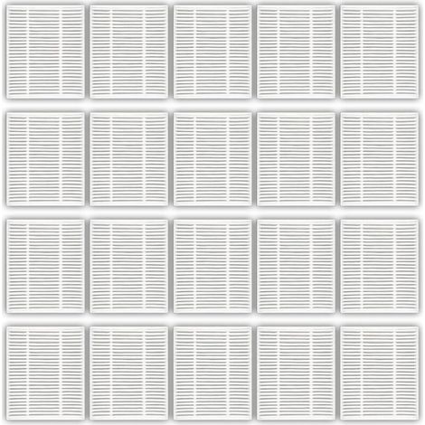 20 Filtres Hepa, Haute Filtration, Pièces Rechange, Compatible Roomba 104 105 Q011 (1/4)