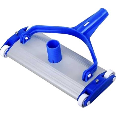 Limpiafondos Manual Starpool 35 cm de Aluminio - Cabezal de Aspiración Profesional - Conexión Palomillas