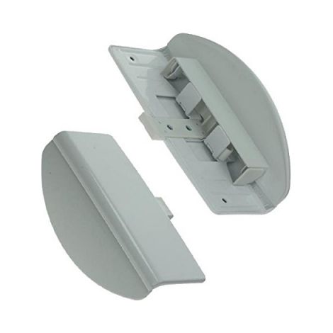 Poignée de porte à dépression blanche pour réfrigérateur Liebherr – Longueur 31 cm – Entraxe 24.5 cm – Remplacement rapide (1/4)