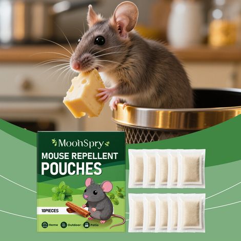 Rat Repellent Kit for Home, Indoor & Outdoor Use, Multi-Space Repellent Kit -- 10 pieces (1/5)