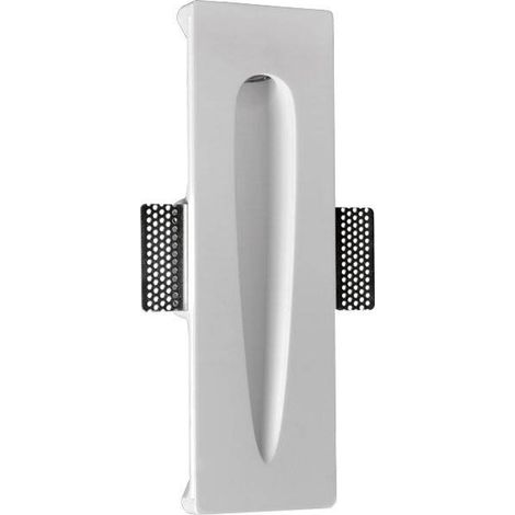 Wandeinbauleuchte aus Gips GOTA 1W Trimless